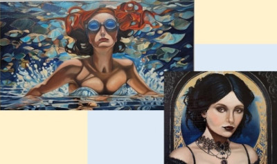 Gemälde-Ausstellung Manfred Behnisch